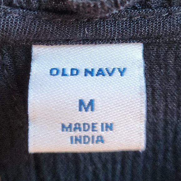 Old Navy Black Peasant Jersey Size Medium - Picture 7 of 13
